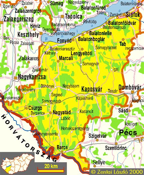 somogy megye megyeszékhelye|Somogy County